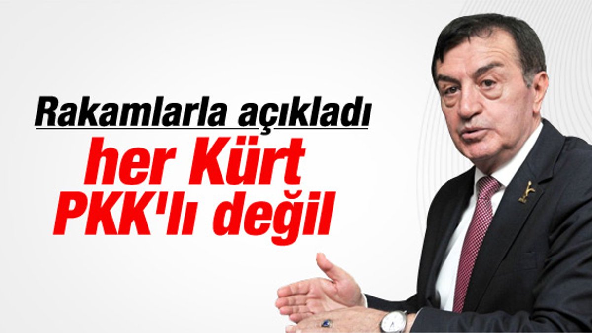 Osman Pamukoğlu: Kürtler PKK'yı desteklemiyor