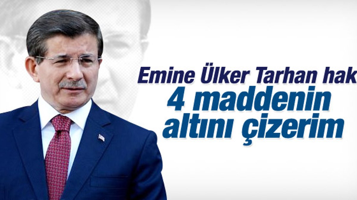 Başbakan Davutoğlu'nun Afyonkarahisar konuşması