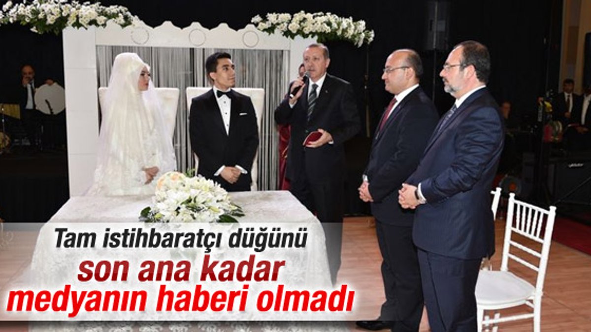 Hakan Fidan'ın oğlu Ankara'da gizli bir törenle evlendi