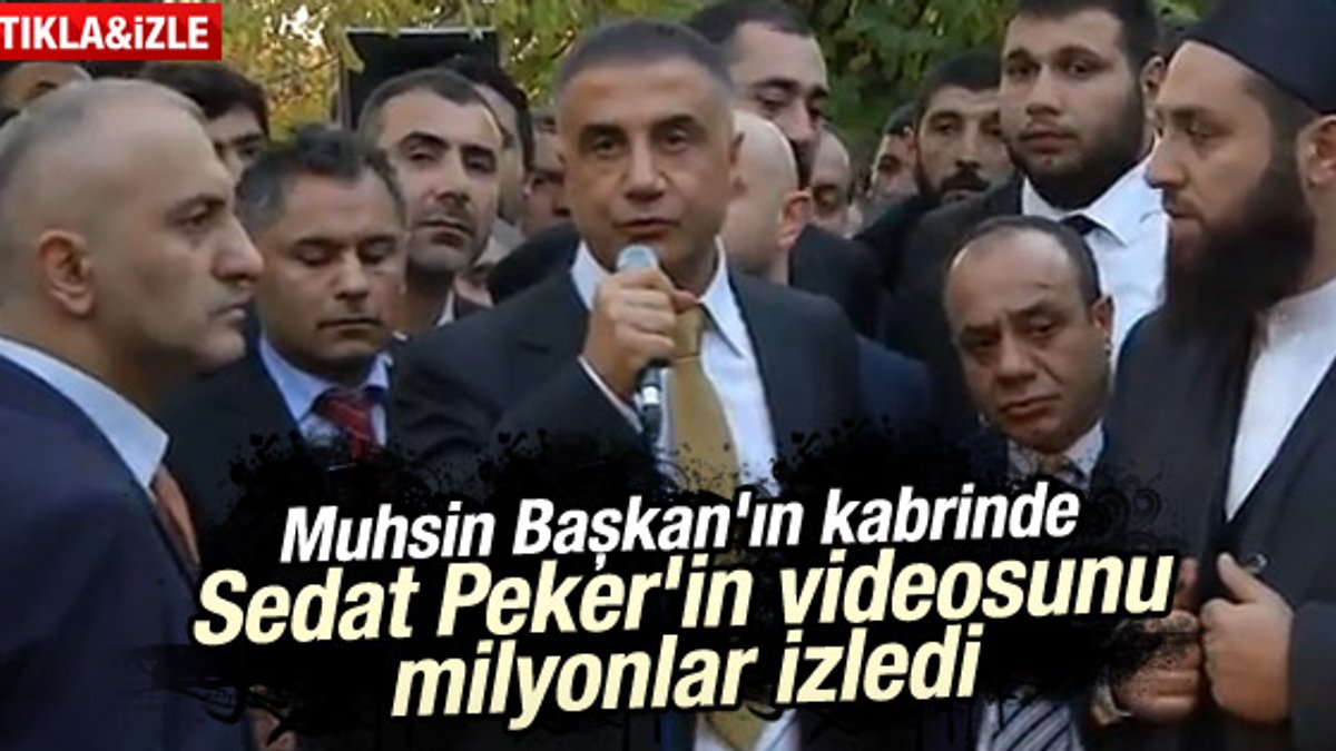 Sedat Peker'in videosu tıklanma rekoru kırdı