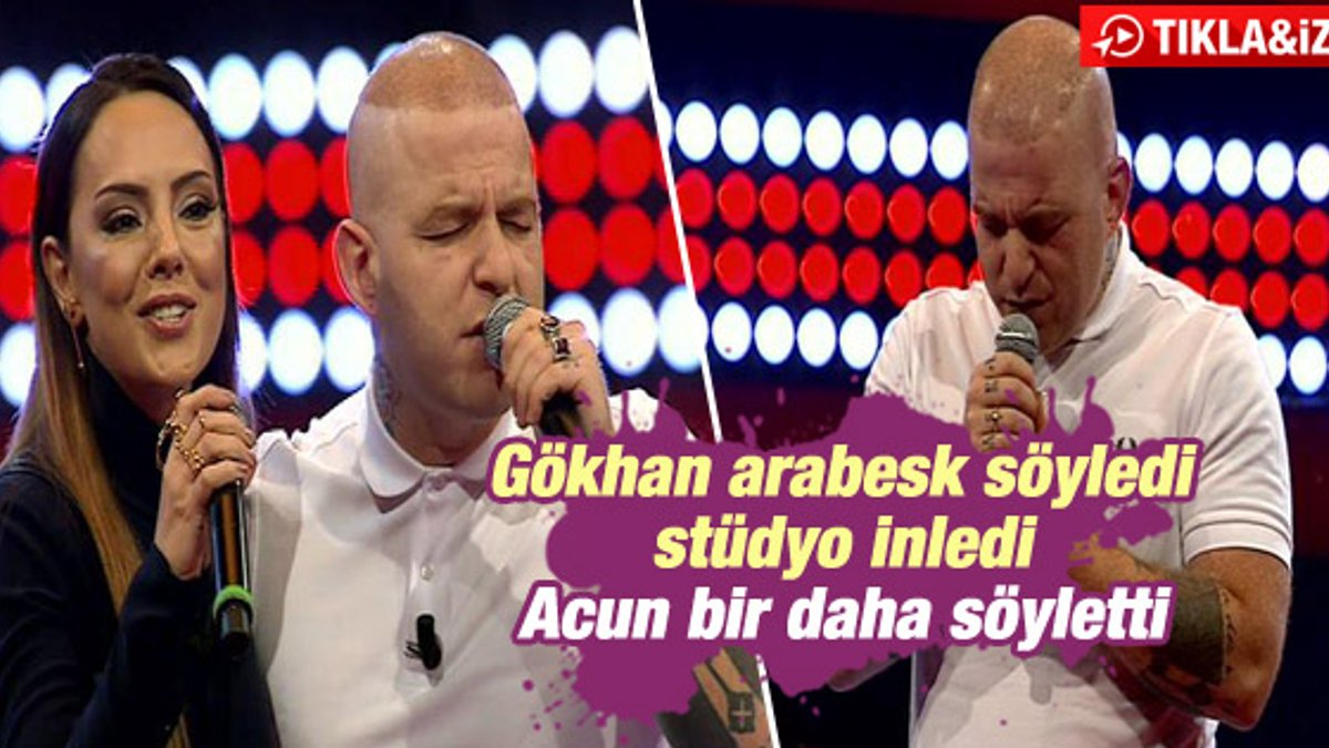 O Ses Türkiye'de Gökhan ile Ebru'dan arabesk düet İZLE