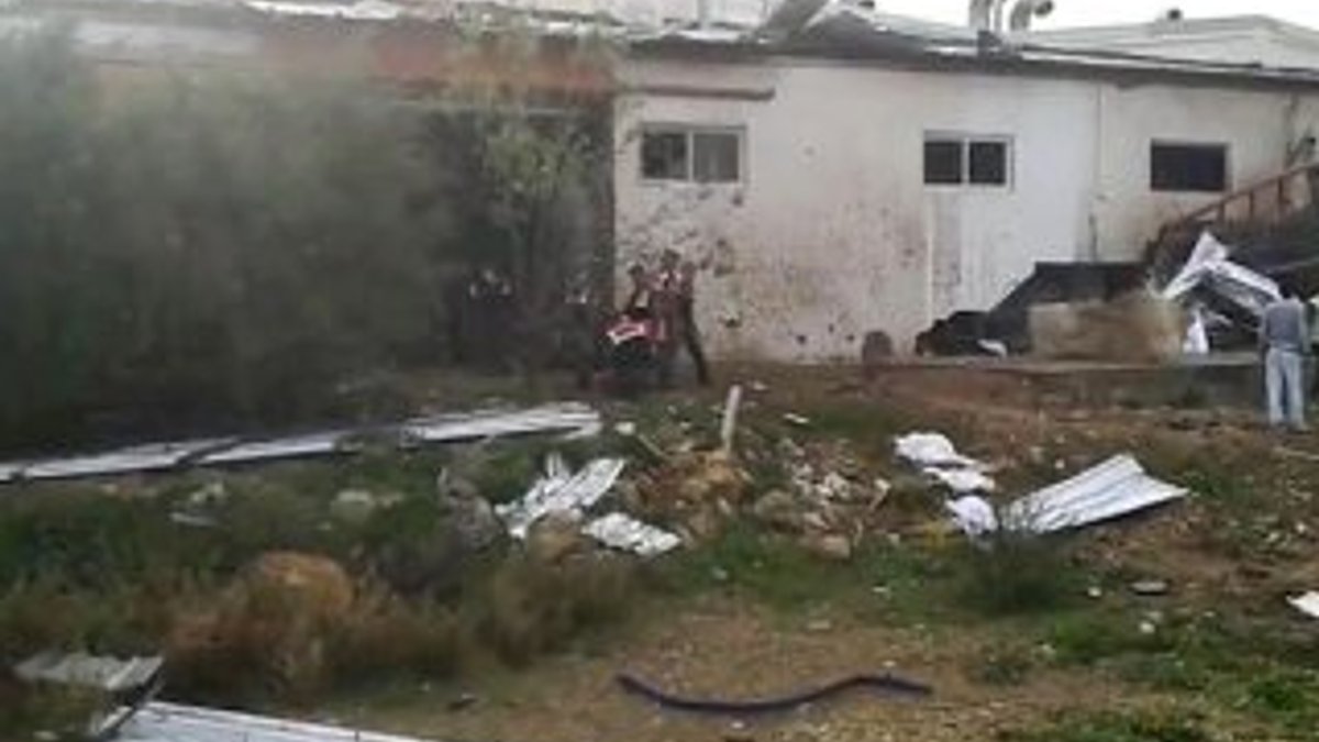 Antalya'da bir fabrikada kazan patladı İZLE