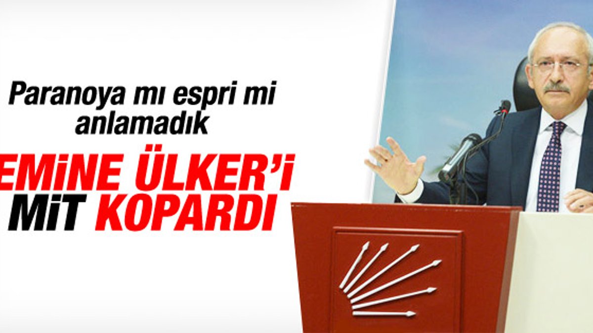 Kılıçdaroğlu: CHP'ye MİT operasyonu yapılıyor