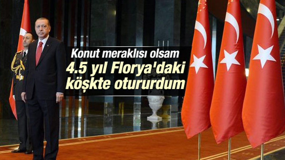 Cumhurbaşkanı Erdoğan: Burası milletin sarayı