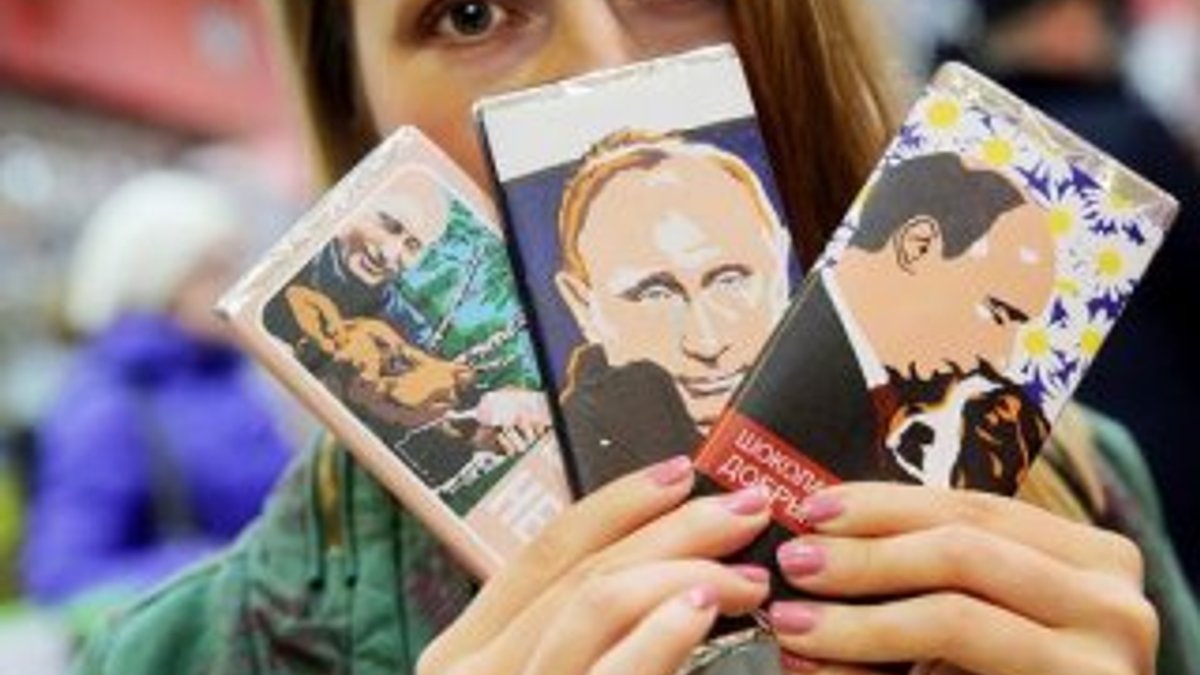 Rusya'da Putin'in adını taşıyan çikolatalar üretildi