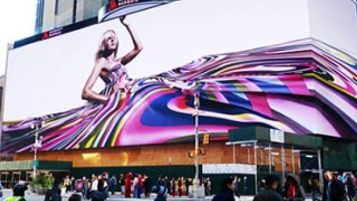 Google Kuzey Amerika'nın en büyük billboard'unu kiraladı