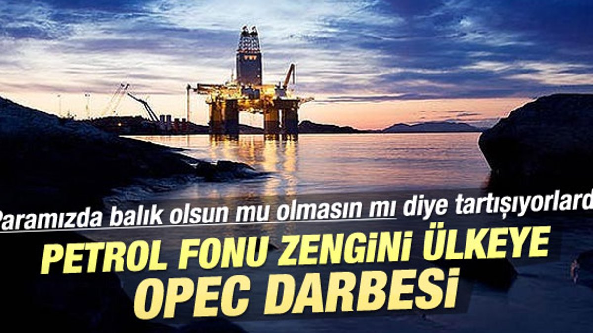 OPEC kararı petrol fonu zengini Norveç'i de vurdu
