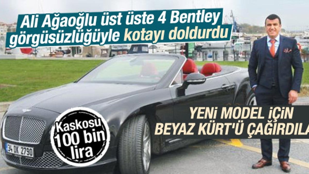 Bentley'in Türkiye'deki gözde müşterisi Muhsin Albayrak