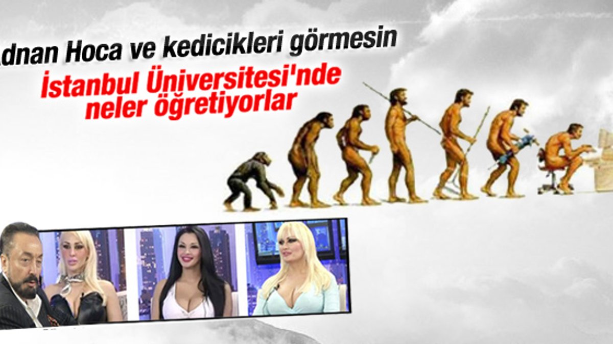 İstanbul Üniversitesi Adnan Oktar'ı kızdıracak