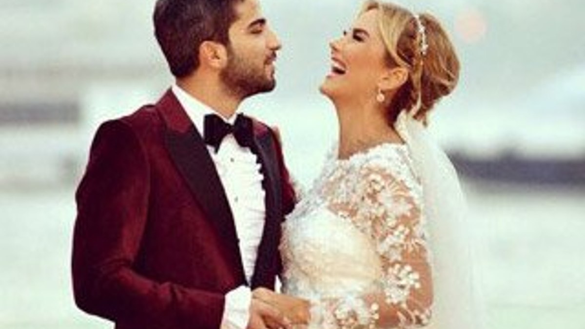 Ece Erken ile Serkan Uçar düğün yaptı
