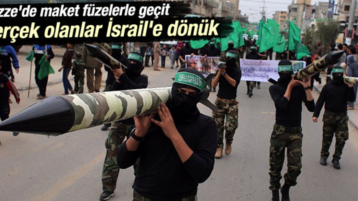Hamas kuruluşunun 27. yıl dönümünü böyle kutladı