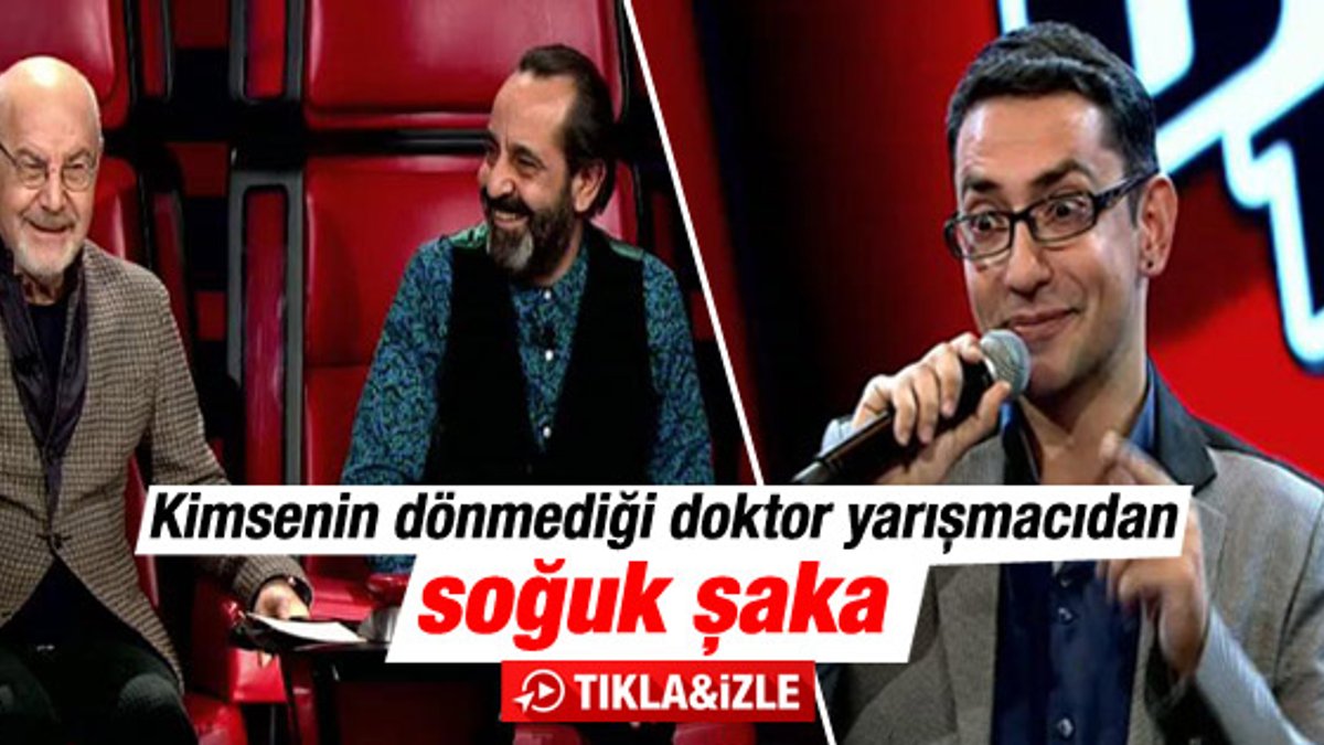 O Ses Türkiye'de doktor yarışmacıdan jüriye soğuk şaka