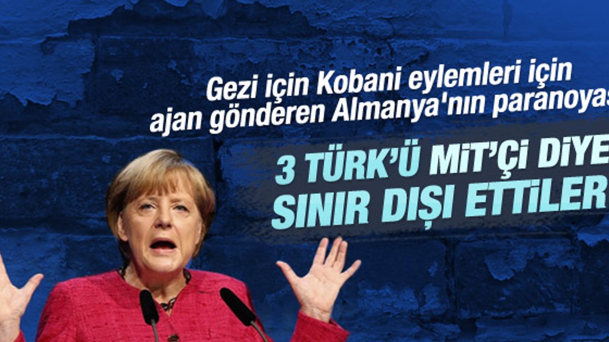 Almanya'da üç Türk vatandaşına MİT gözaltısı