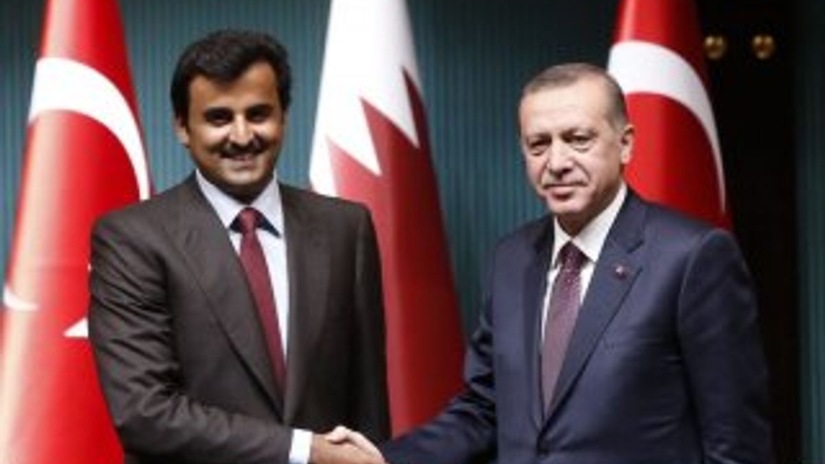 Cumhurbaşkanı Erdoğan Katar Emiri ile açıklama yaptı İZLE