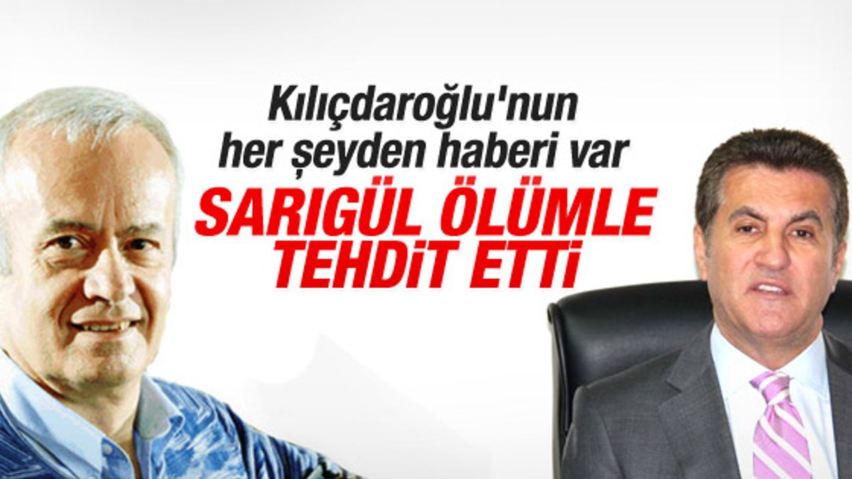 İnönü: Kılıçdaroğlu'na Sarıgül'ün tehditini anlattım