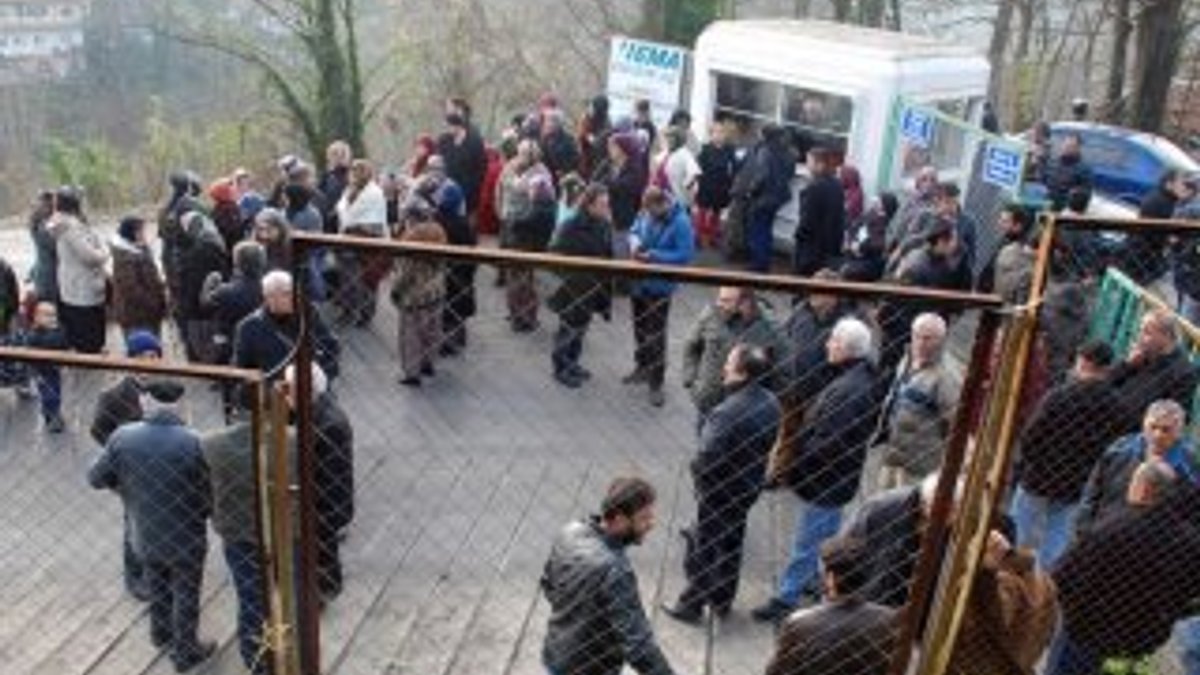 Zonguldak'ta 500 madenci 24 saattir eylem yapıyor