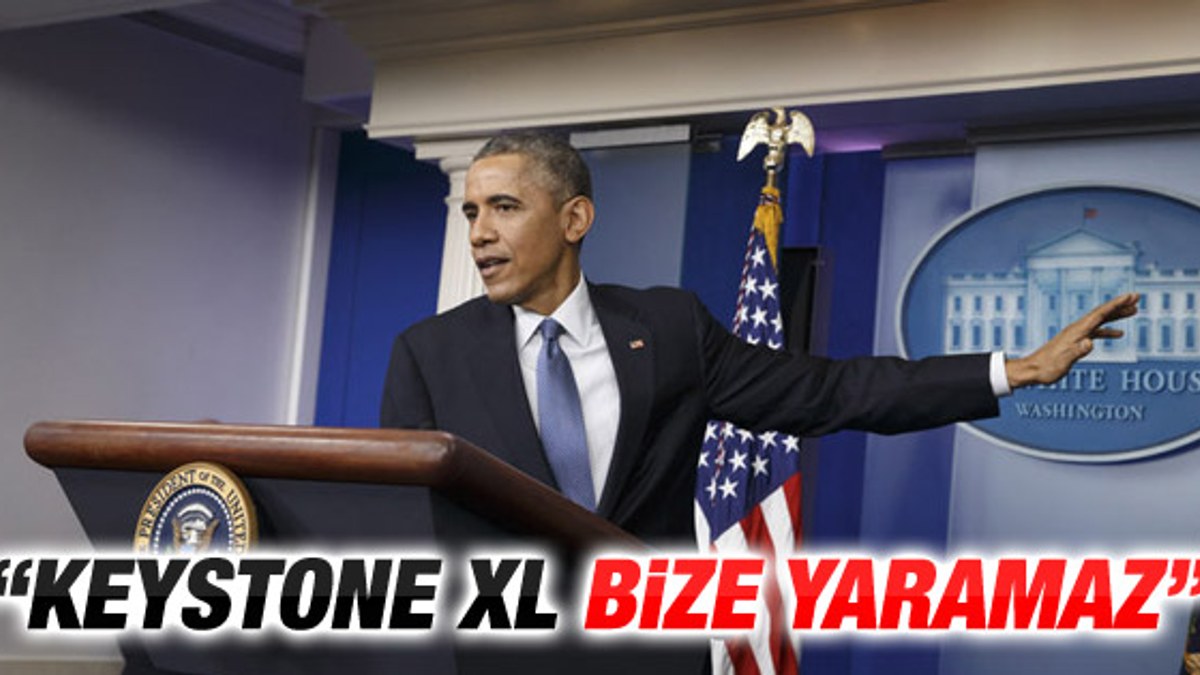 Obama'dan Keystone XL Petrol Boru Hattı eleştirisi