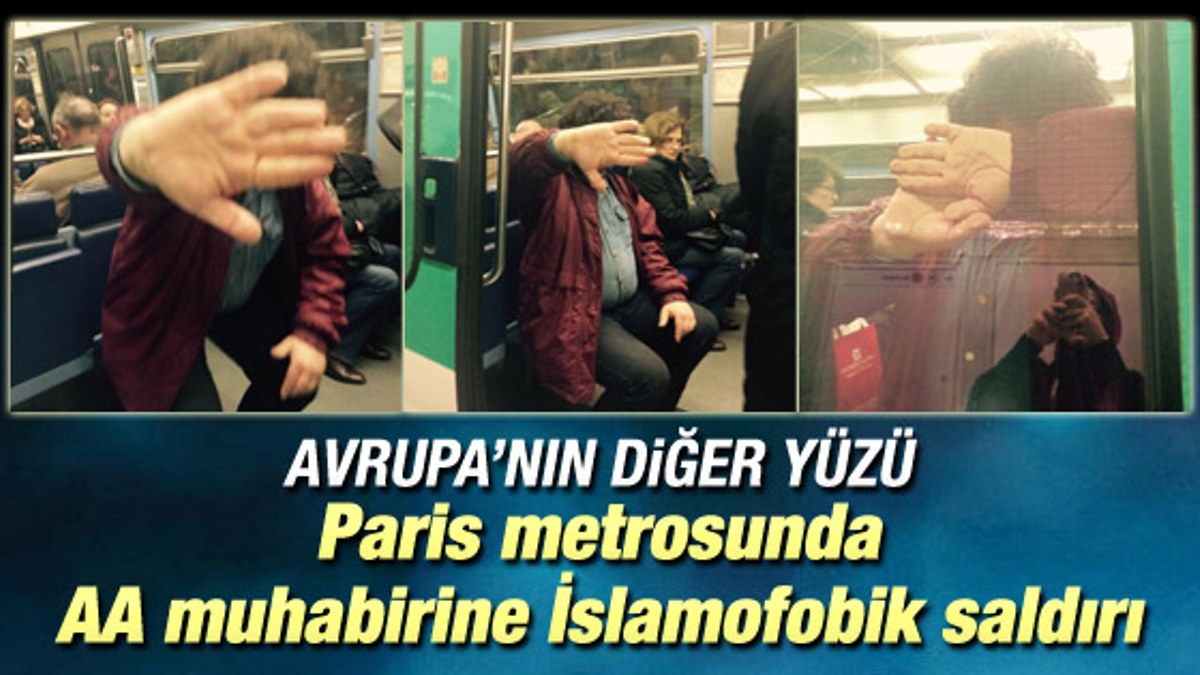 Fransa'da Anadolu Ajansı muhabirine İslamofobik saldırı