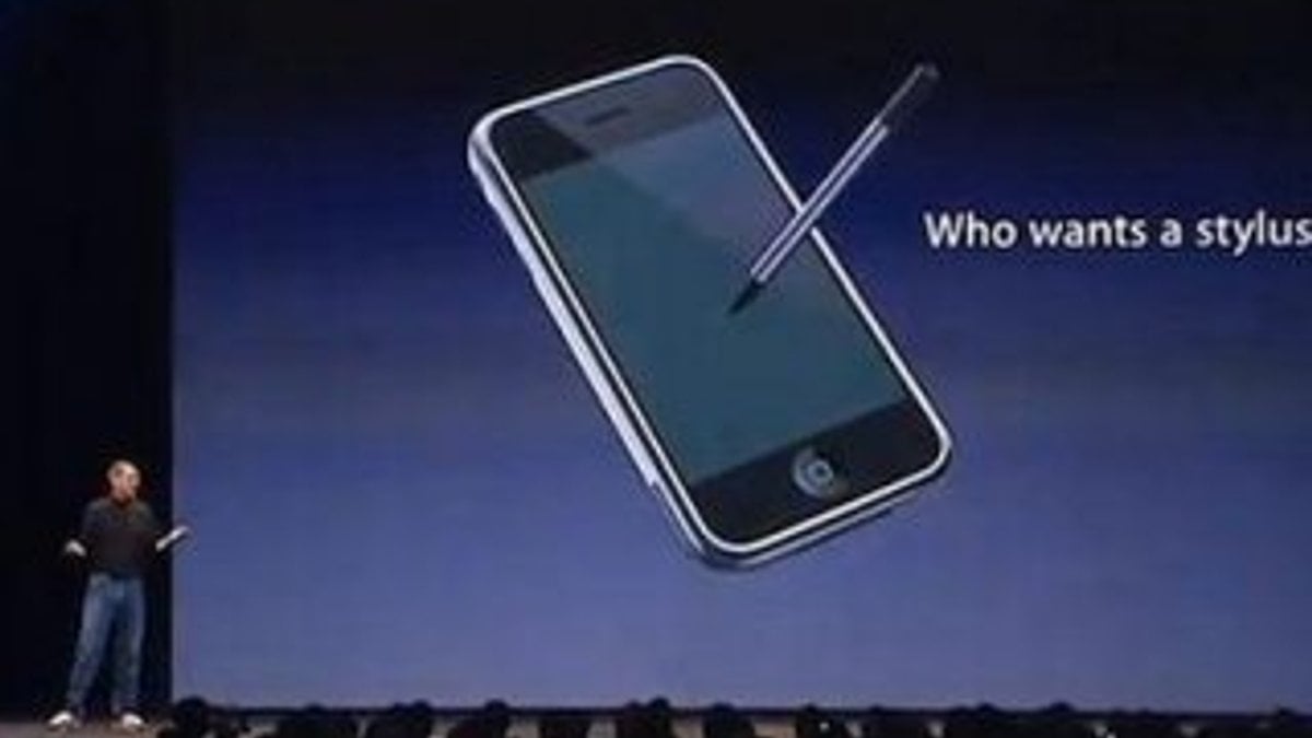 Apple iPhone 7'de kalem kullanabilir