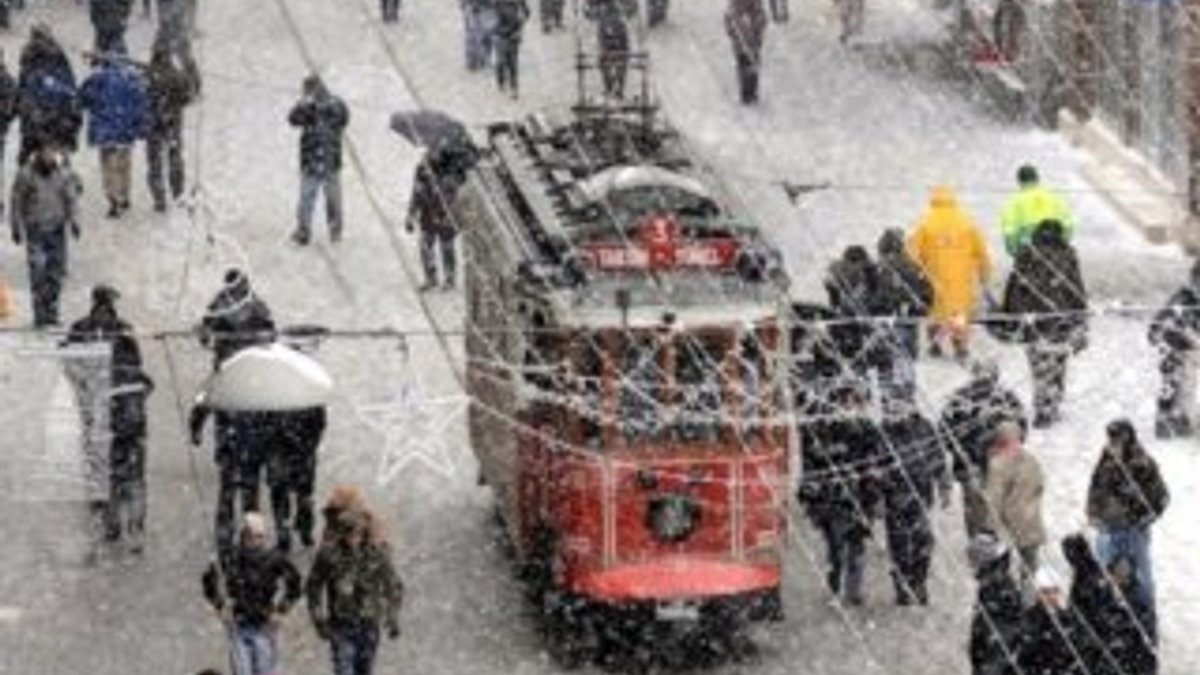 İstanbul'da kar yağışı etkisini artıracak