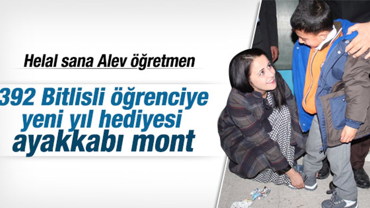 Alev Hoca'nın yardım çağrısıyla 392 öğrenci giydirildi