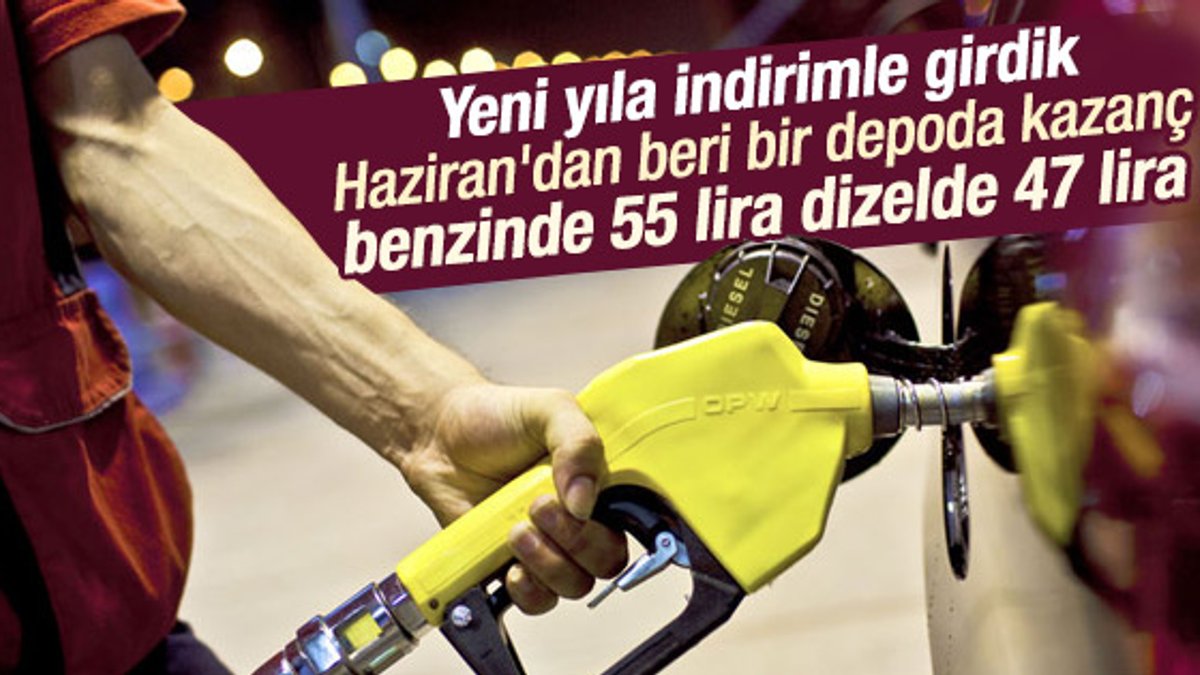 Benzin ve motorine indirim