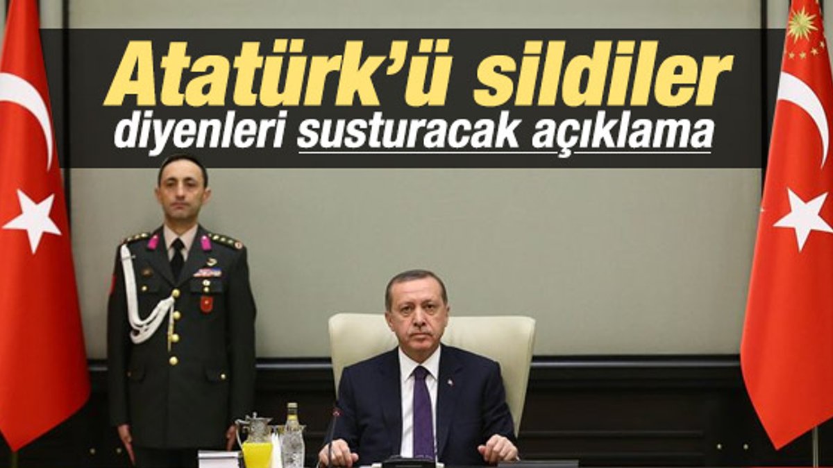 Cumhurbaşkanlığı'ndan Atatürk fotoğrafı açıklaması