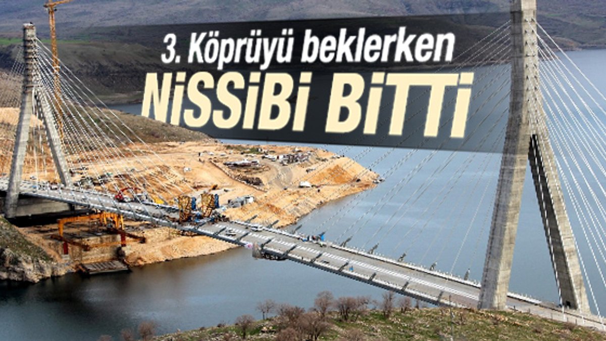 Türkiye’nin 3. büyük köprüsü tamamlandı İZLE