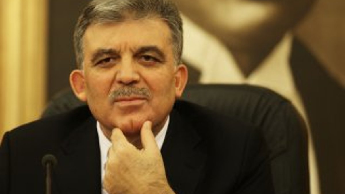 Abdullah Gül'den şehit polis için başsağlığı mesajı