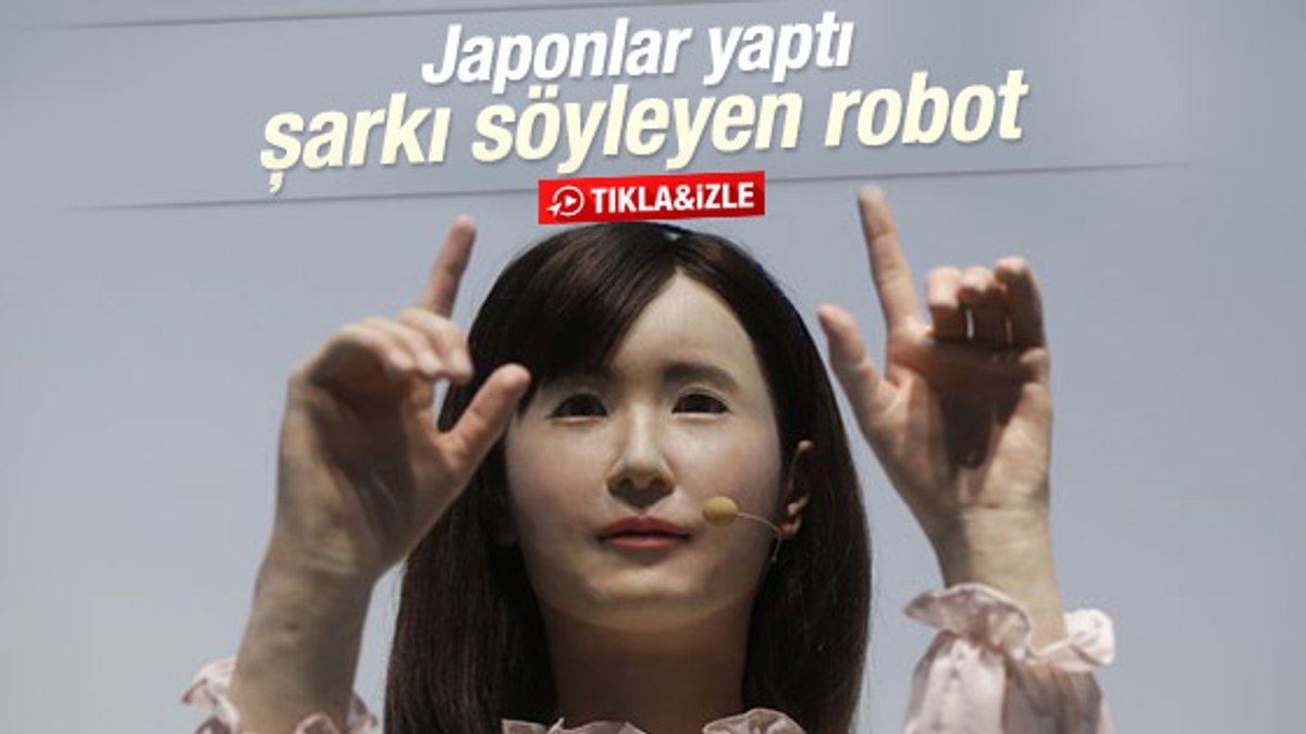 Toshiba ilk geyşa robotunu tanıttı İZLE