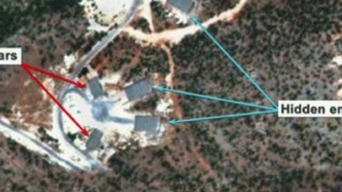 Esad'ın gizli nükleer tesisi görüntülendi