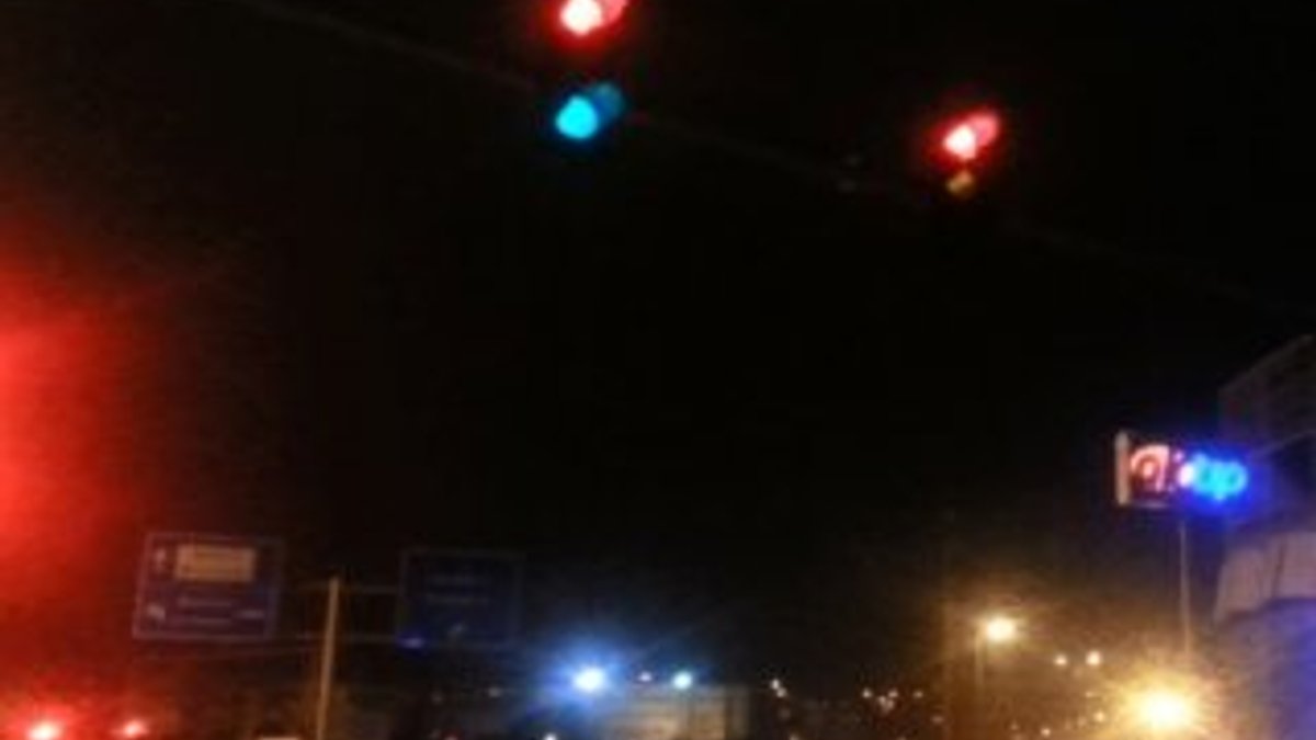 Bartın'da trafik lambaları sürücüleri şaşırttı