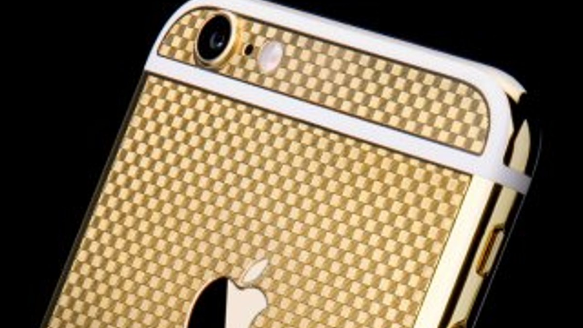Çin'de iPhone 6 altın kaplandı
