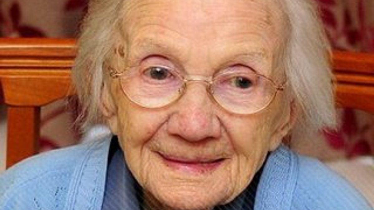 109 yaşındaki kadın uzun yaşamanın sırrını verdi