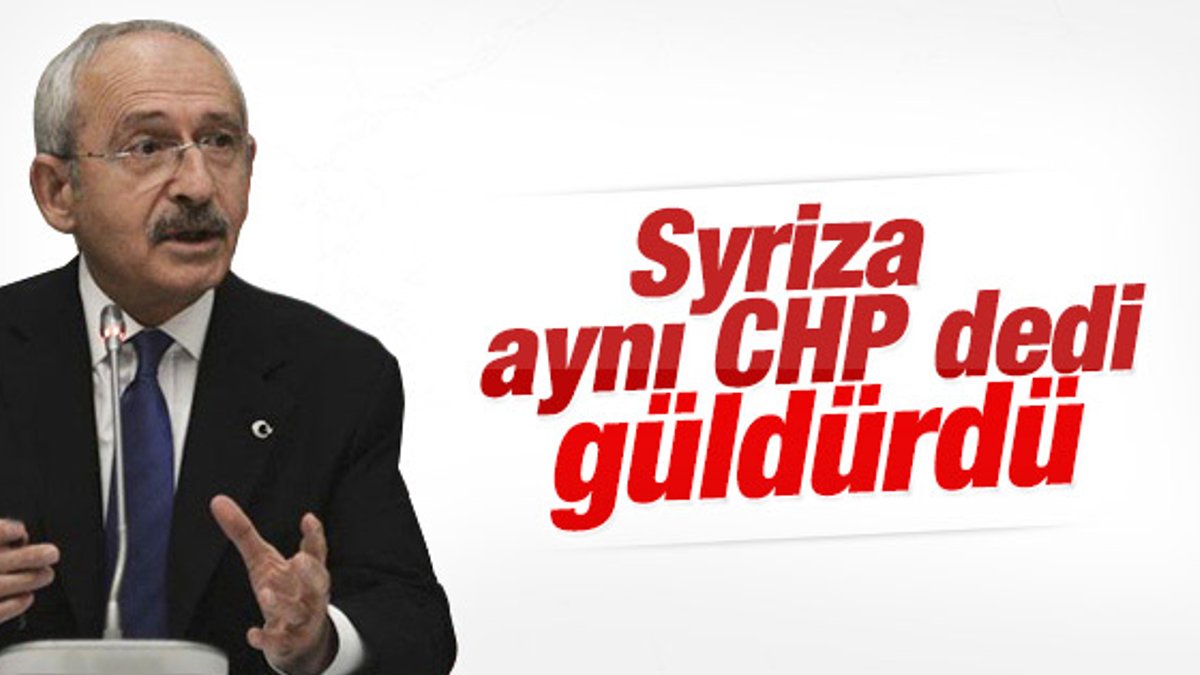 Kılıçdaroğlu Yunanistan'daki seçimi değerlendirdi