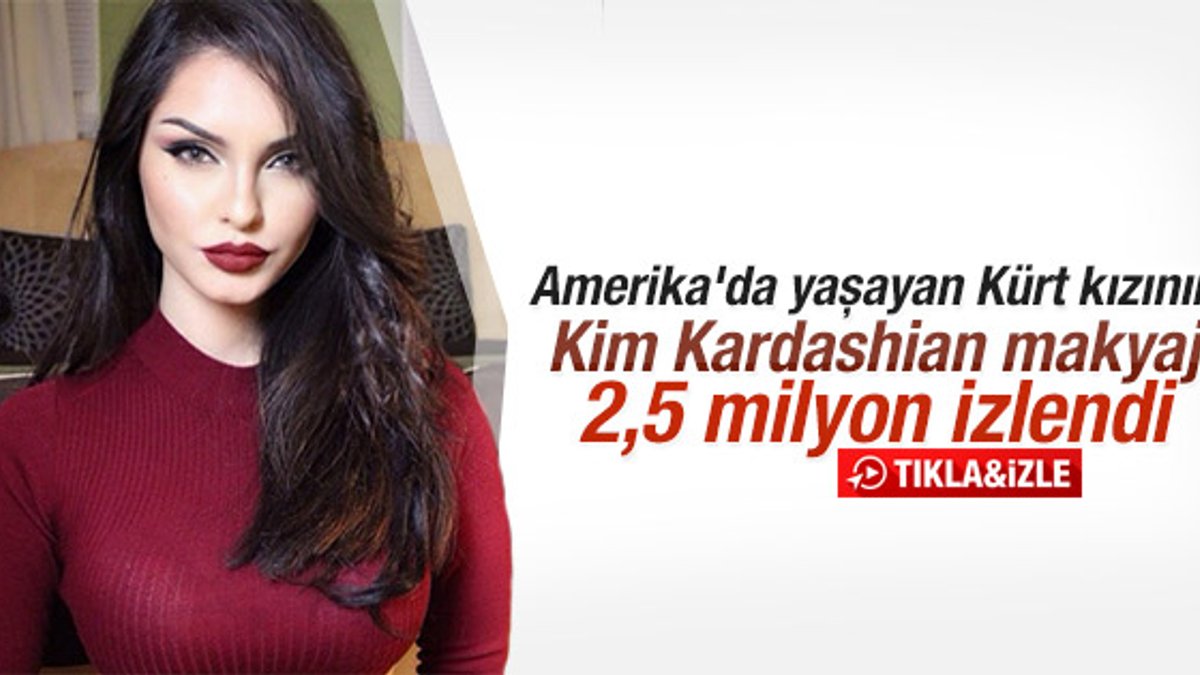 Kürt makyöz Kim Kardashian oldu