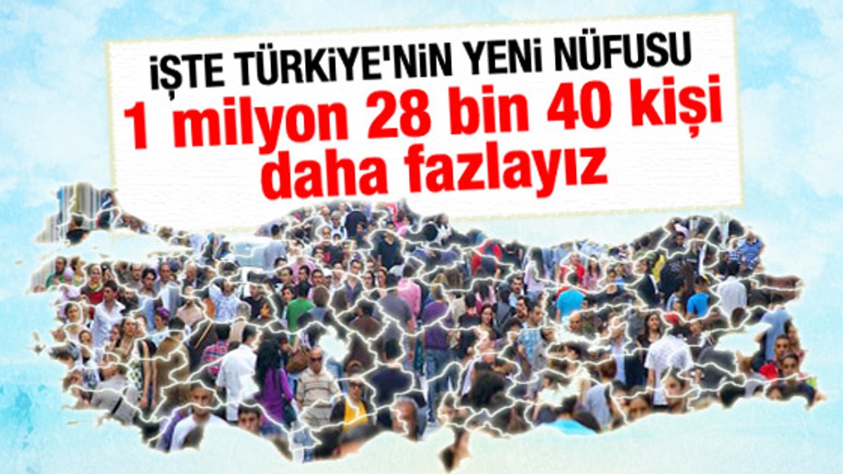 Türkiye nüfusu 77 milyonu geçti