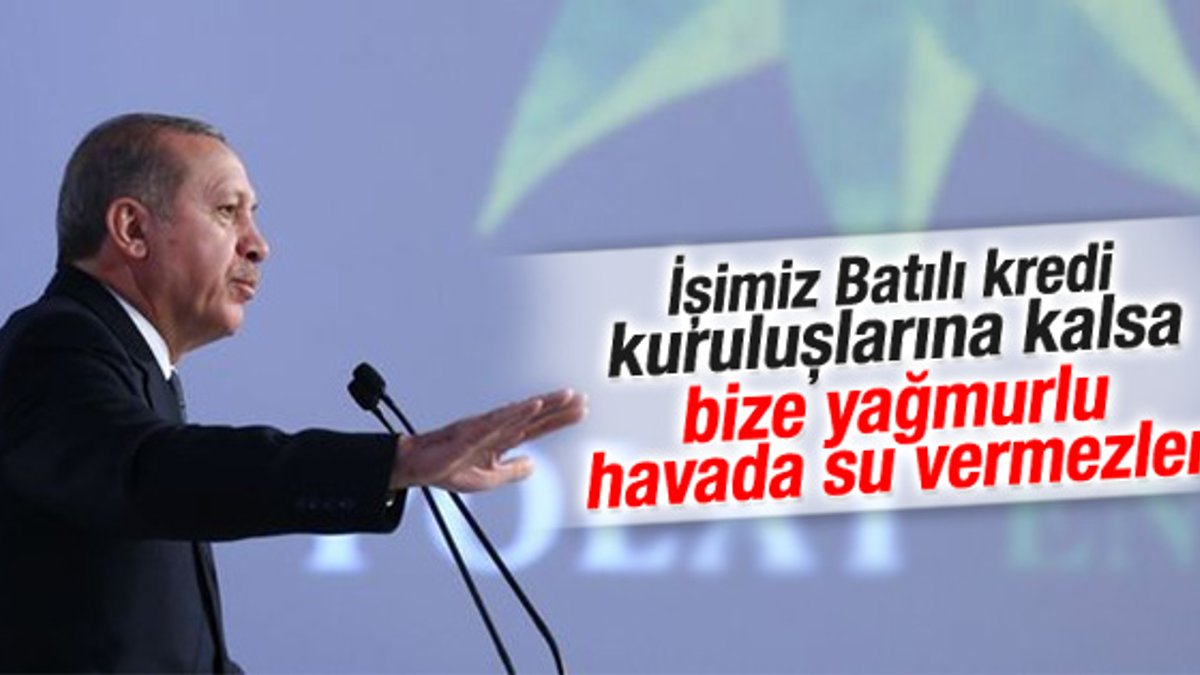 Erdoğan'ın enerji santrali açılış töreni konuşması
