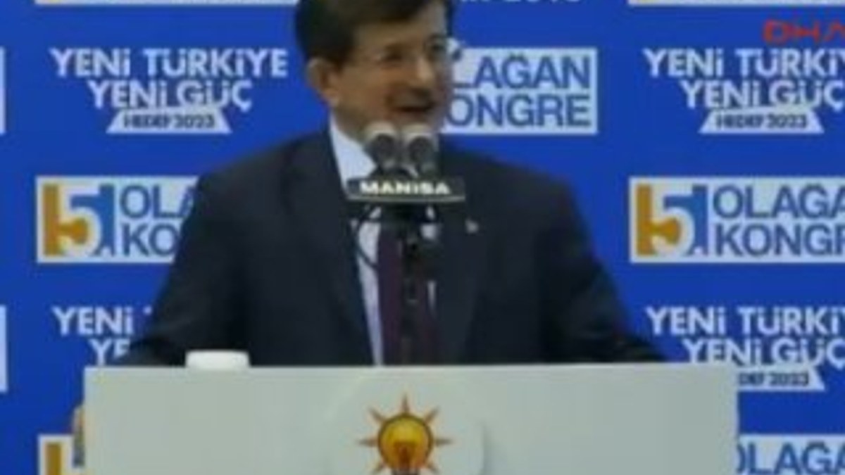 Başbakan Davutoğlu Manisa'da konuştu