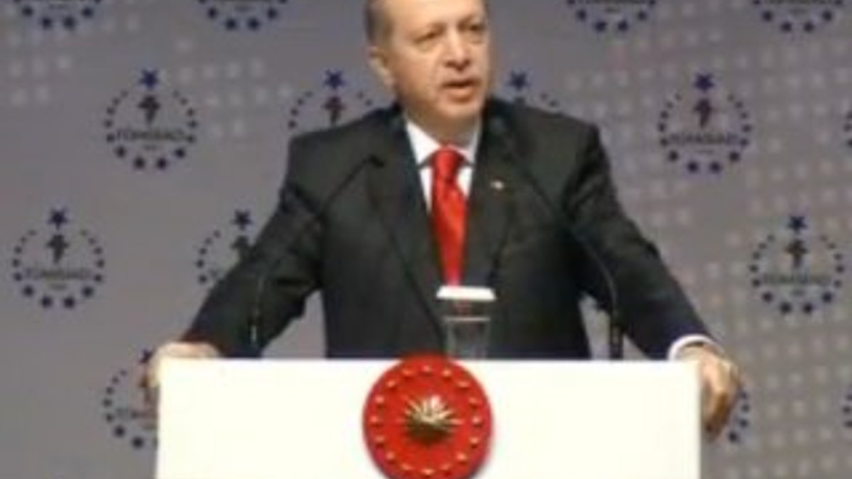 Cumhurbaşkanı Erdoğan TÜMSİAD'da konuştu