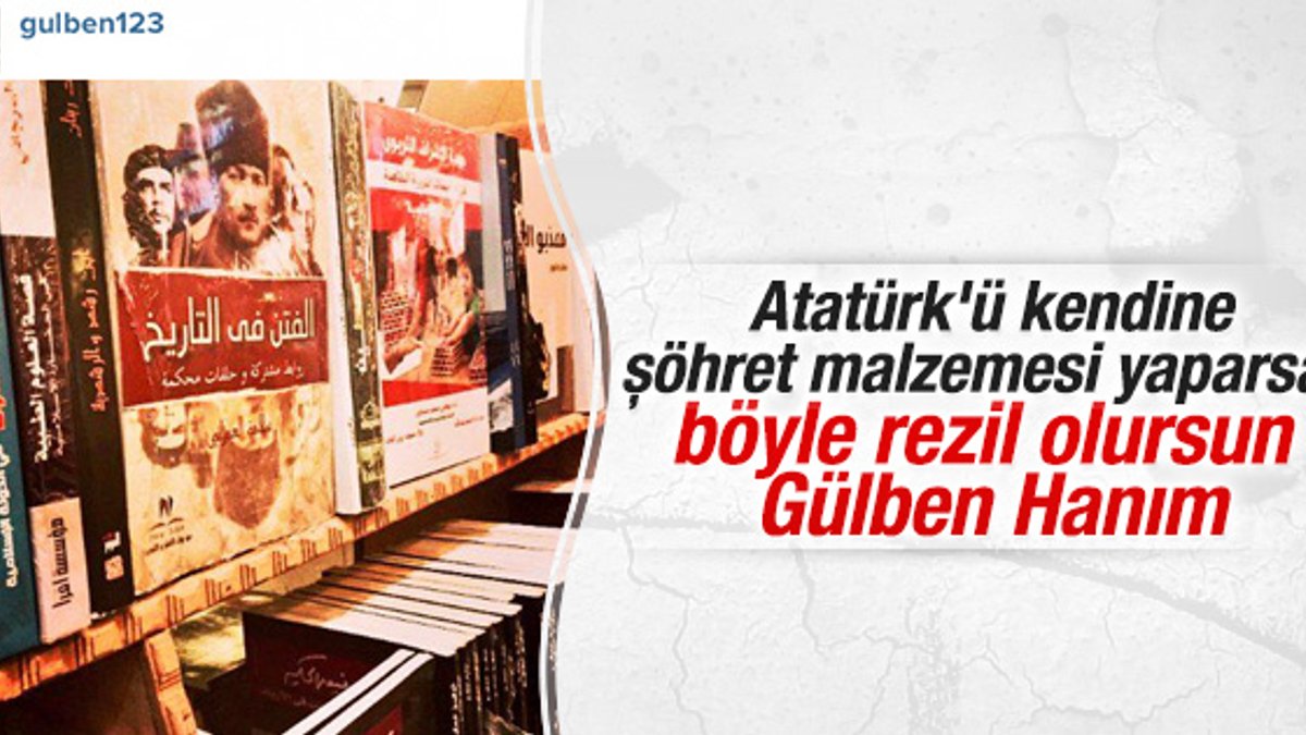Gülben Ergen'in Atatürk paylaşımı tepki çekti