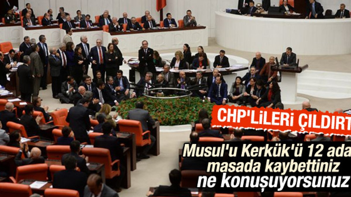 Ahmet Aydın'ın Meclis'te CHP'lileri çıldırtan konuşması