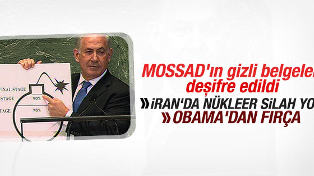 Sızdırılan Mossad dosyaları Netanyahu'yu yalanladı