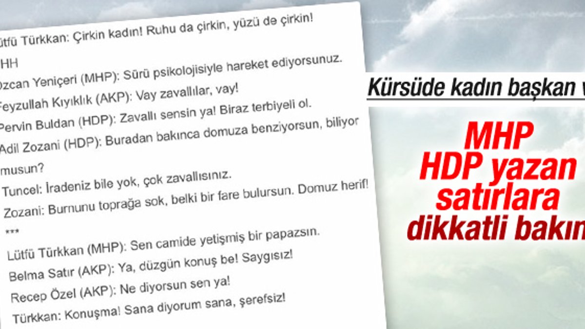 MHP'li Lütfü Türkkan'dan Bahçekapılı'ya çirkin sözler