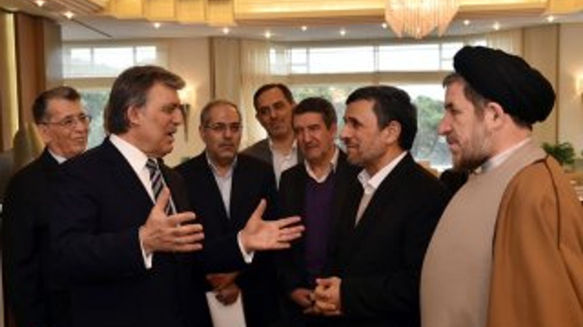 Eski İran Cumhurbaşkanı Ahmedinejad'dan Gül'e ziyaret