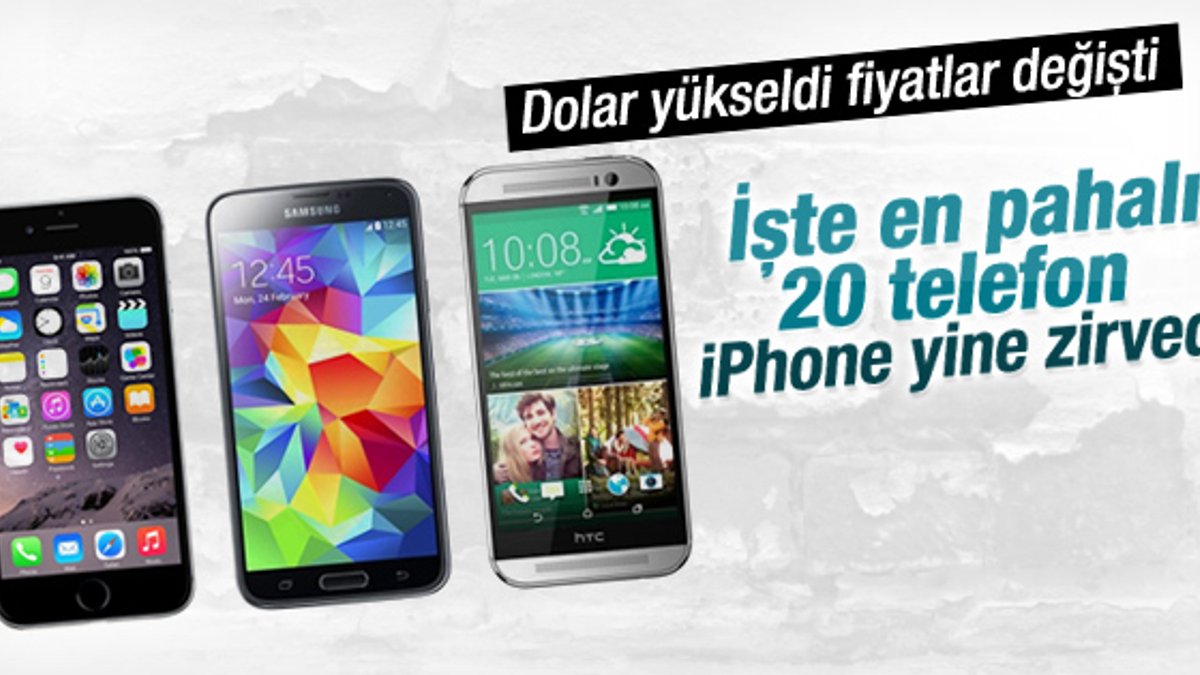 Türkiye'deki en pahalı akıllı telefonlar