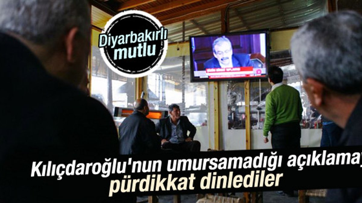 Çözüm Süreci Diyarbakır'da olumlu karşılandı