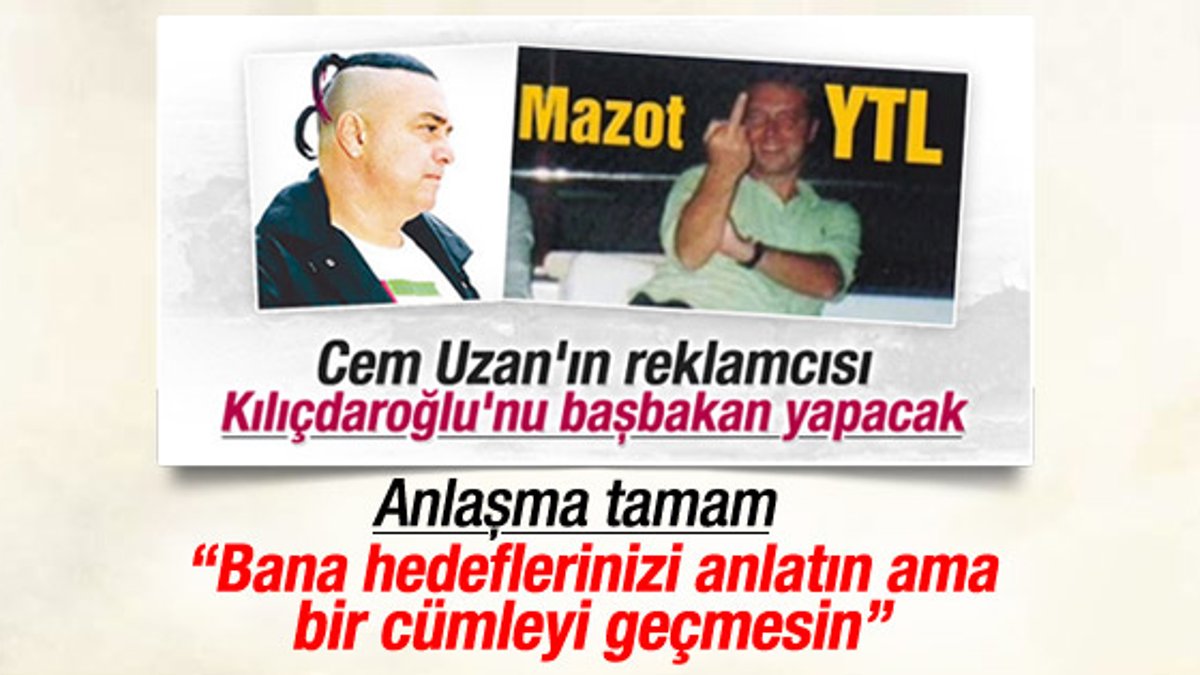 Kılıçdaroğlu Ali Taran'la anlaştı