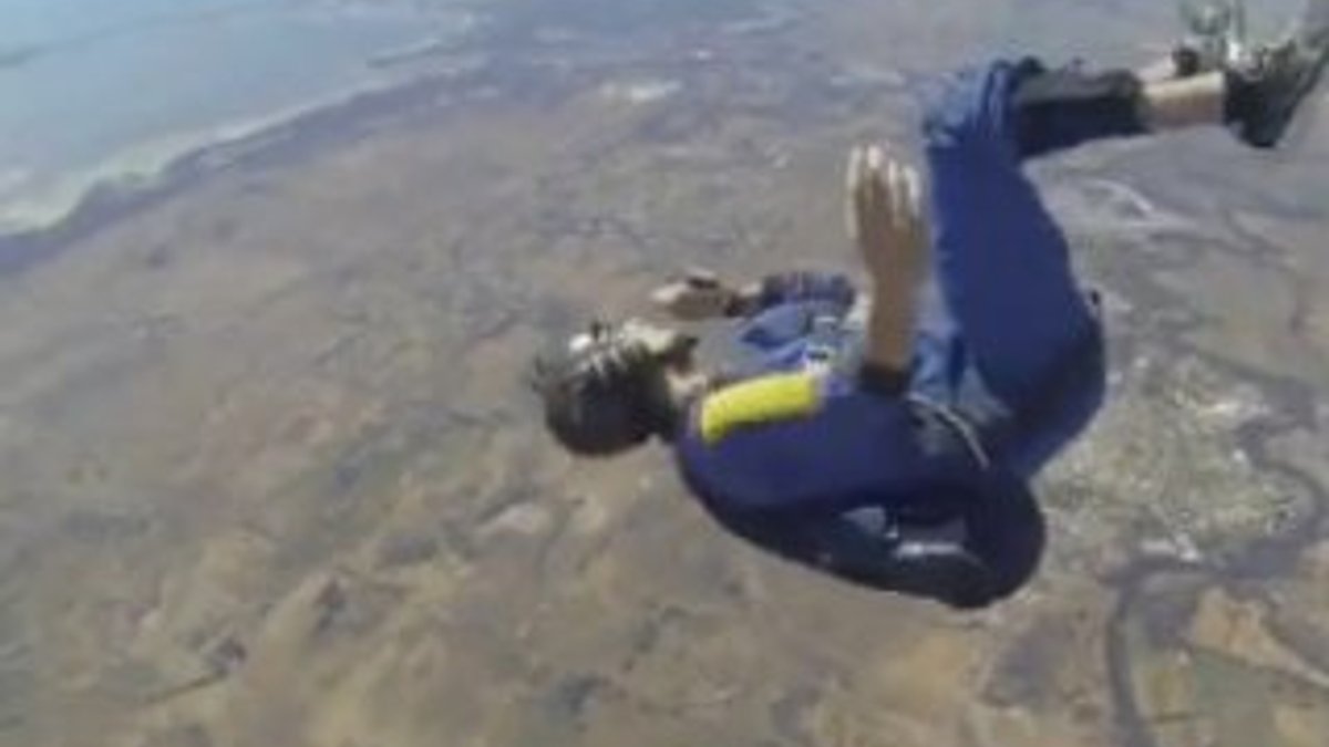 Avustralya'da bir paraşütçü havada epilepsi krizi geçirdi