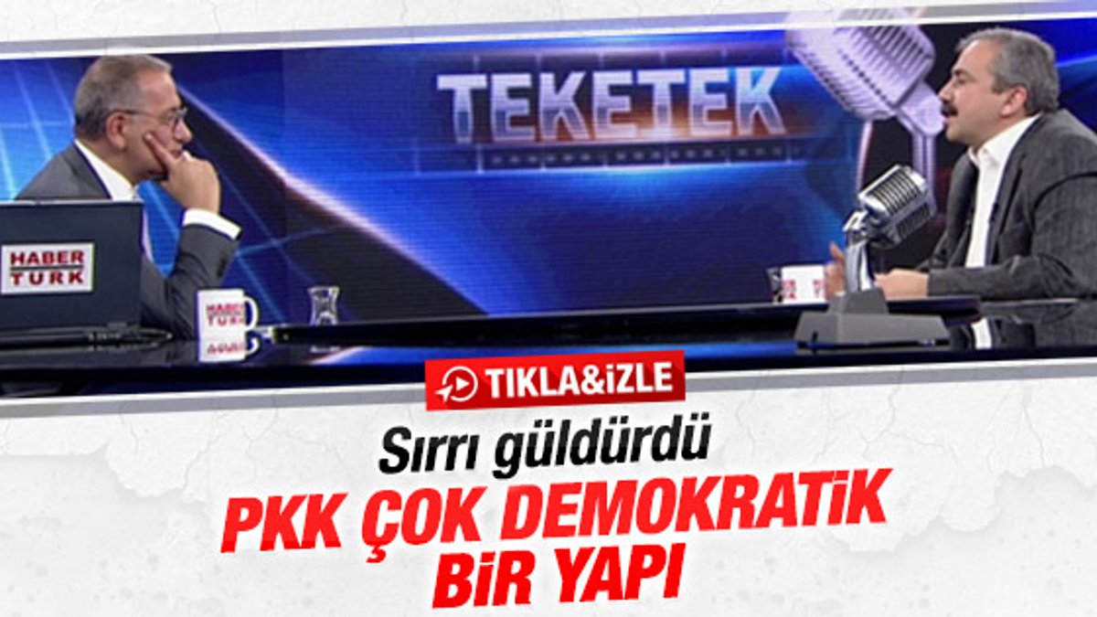 Sırrı Süreyya Önder: PKK çok demokratik bir yapı